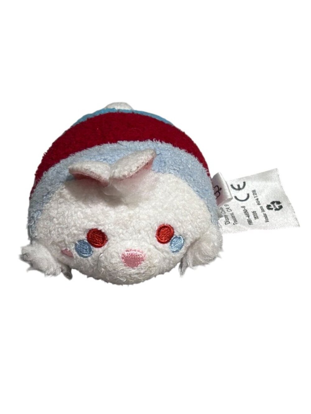 Disney Tsum Tsum White Rabbit Mini Plush Toy Alice In Wonderland